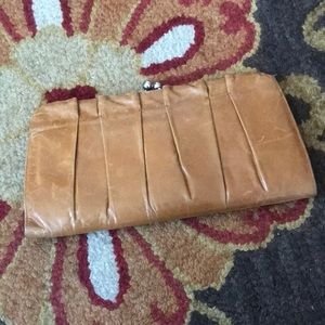Leather clutch Hobo